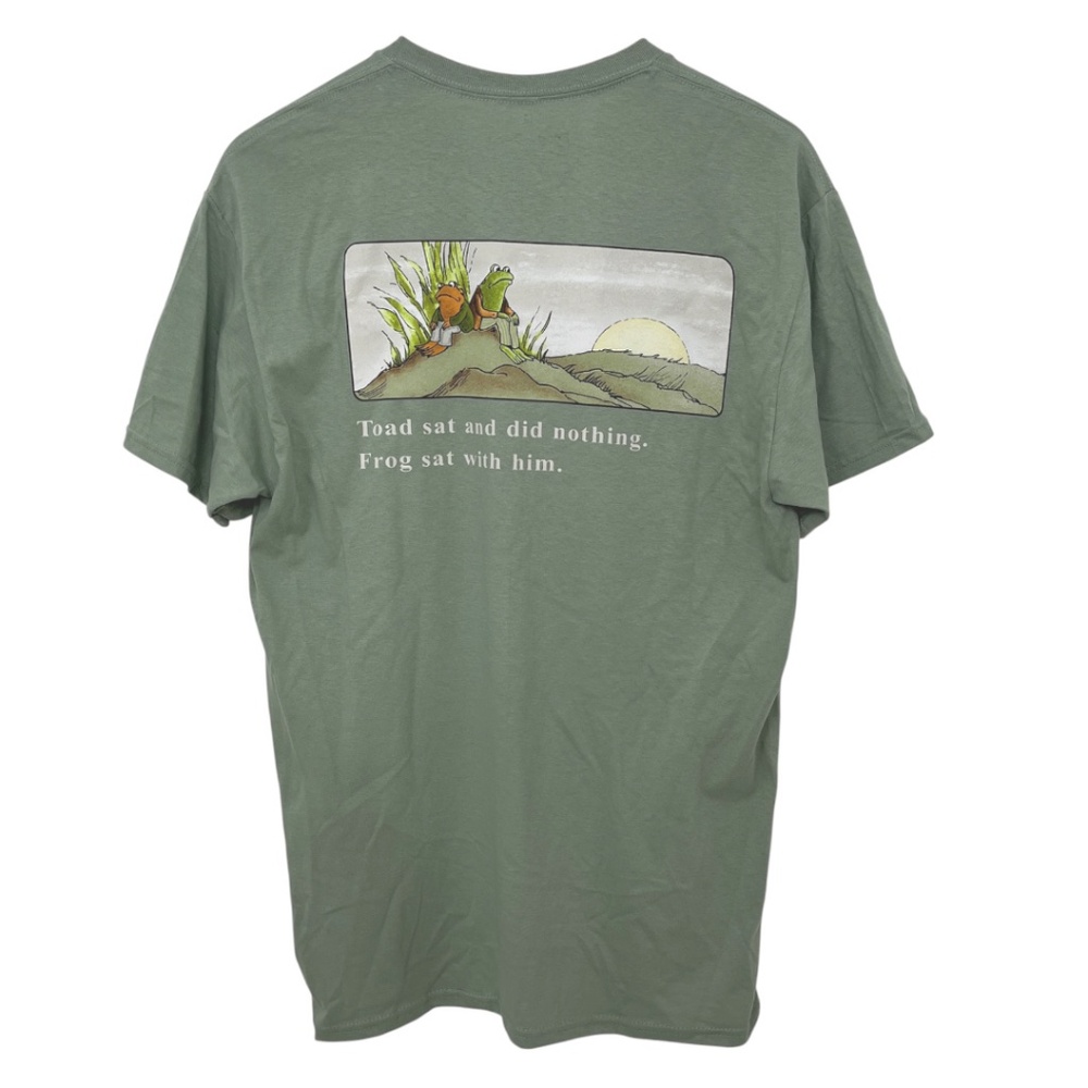 NWOT Frog and Toad Sunset Graphic T-Shirt Unisex Medium - Picture 3 of 7
